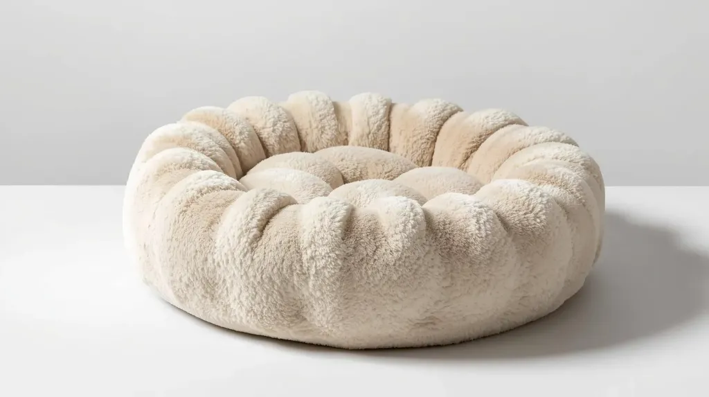 Round Donut Cat Bed