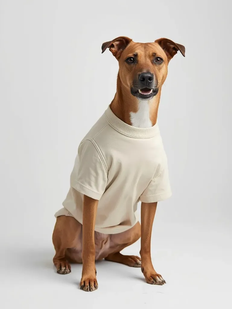Standard Cotton Dog Shirt (Graphics)