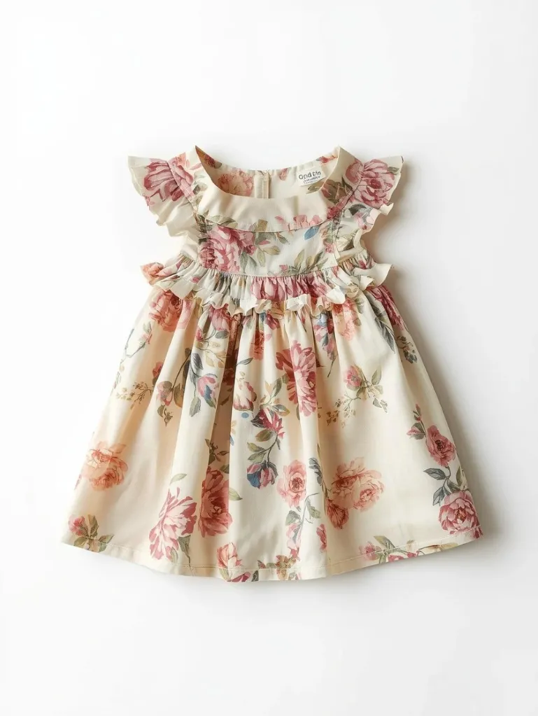 Floral/Lace Dog Party Dress